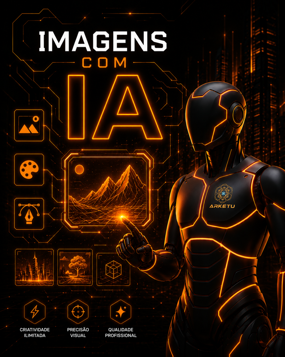 Arte de imagens com IA